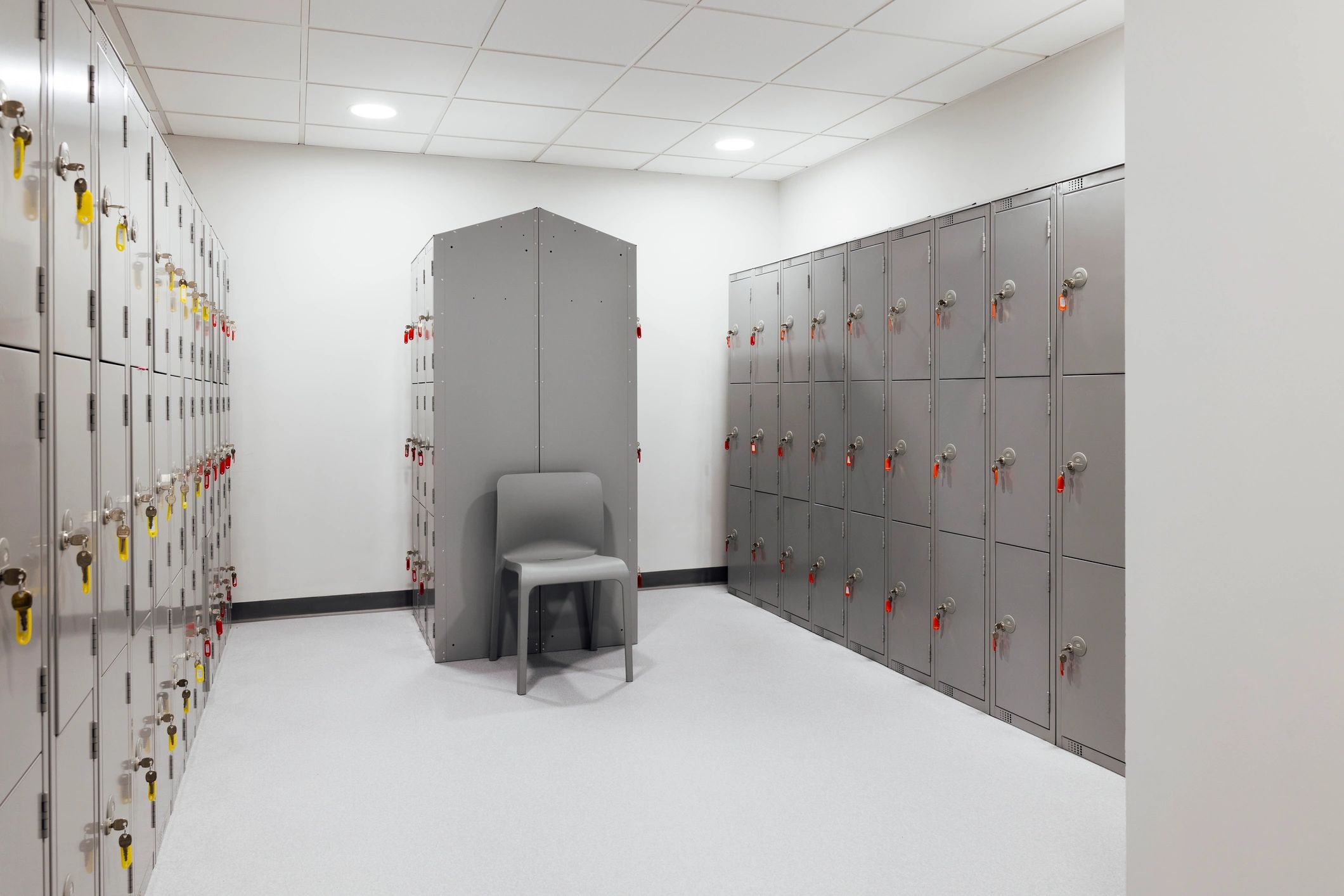 Secure private mailbox storage for customers at The Vault Mailing Solutions